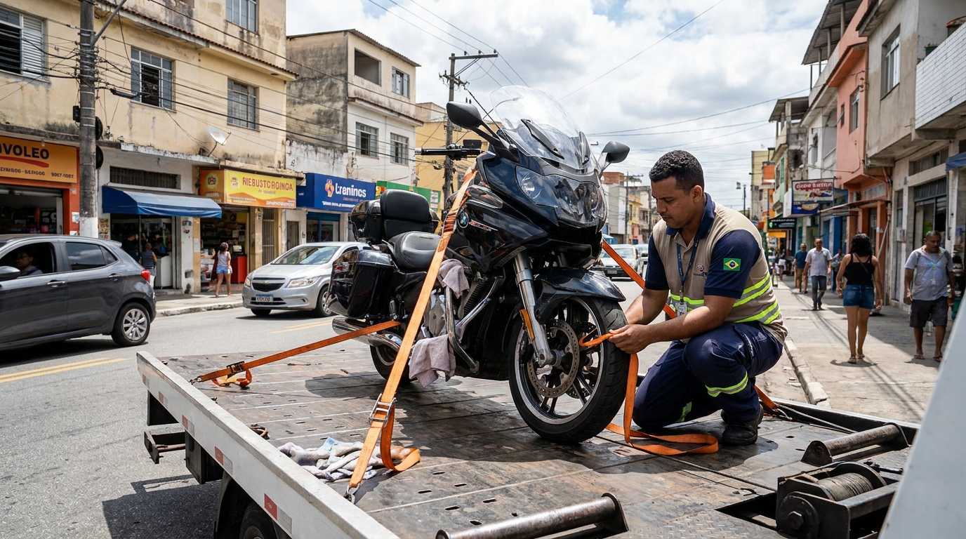 Remoção de Moto em Pane em Cuiabá‑MT